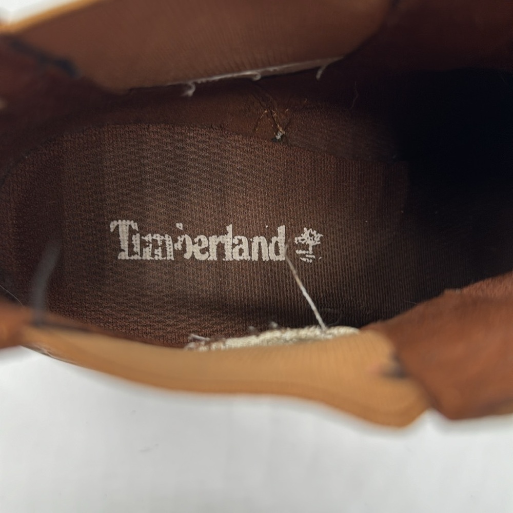 Timberland Brown Leather Chelsea Ankle Boot Size 9.5 MCA6533 - Picture 7 of 8
